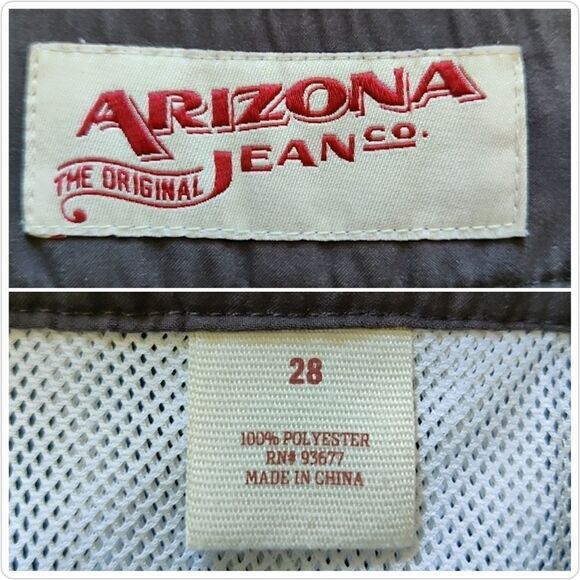 Arizona Jean Co. board shorts sz 28 - Picture 8 of 9